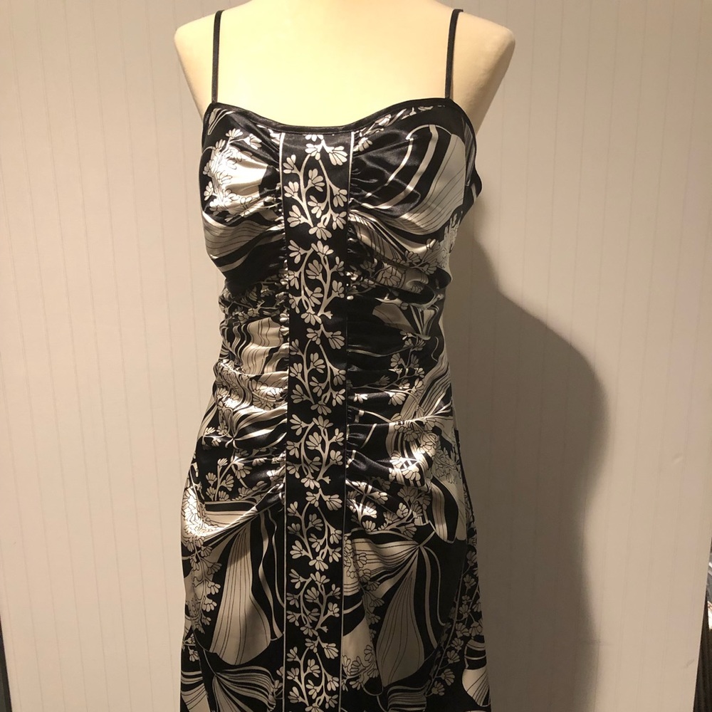 Maggy London Spaghetti Strap Silky Dress